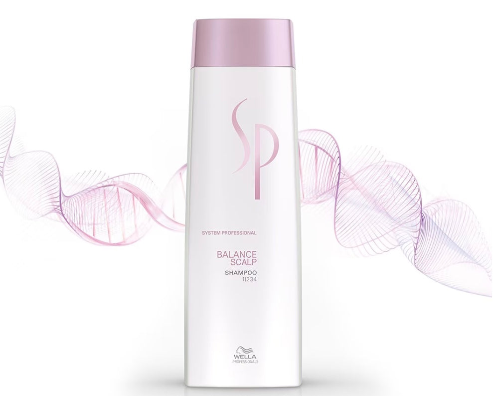 Wella SP Balance Scalp Shampoo 250 ml – Beruhigend & Sanft | Empfindliche & Reizbare Kopfhaut