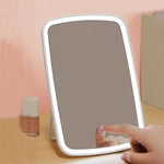 LED-Make-up-Spiegel – Touch-Bedienung, 3 Lichtmodi & verstellbare Helligkeit | Schminkspiegel