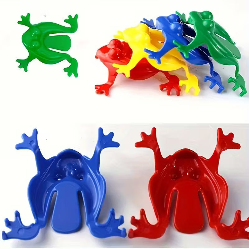 Drück & Spring Frosch Spielzeug – 15 Stück | Party-Mitgebsel, Klassenbelohnungen & Kinderspiel