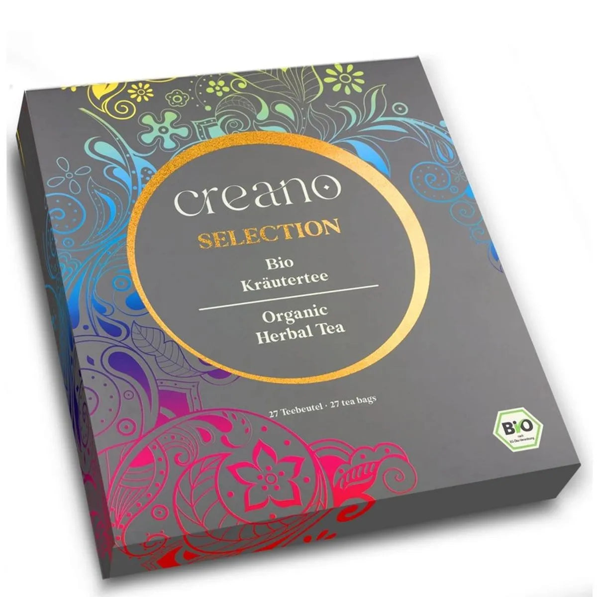 Bio-Kräutertee-Geschenkset – 27 Premium-Pyramidenbeutel in 9 natürlichen Geschmacksrichtungen | Bio-Mischungen