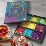 Bio-Kräutertee-Geschenkset – 27 Premium-Pyramidenbeutel in 9 natürlichen Geschmacksrichtungen | Bio-Mischungen