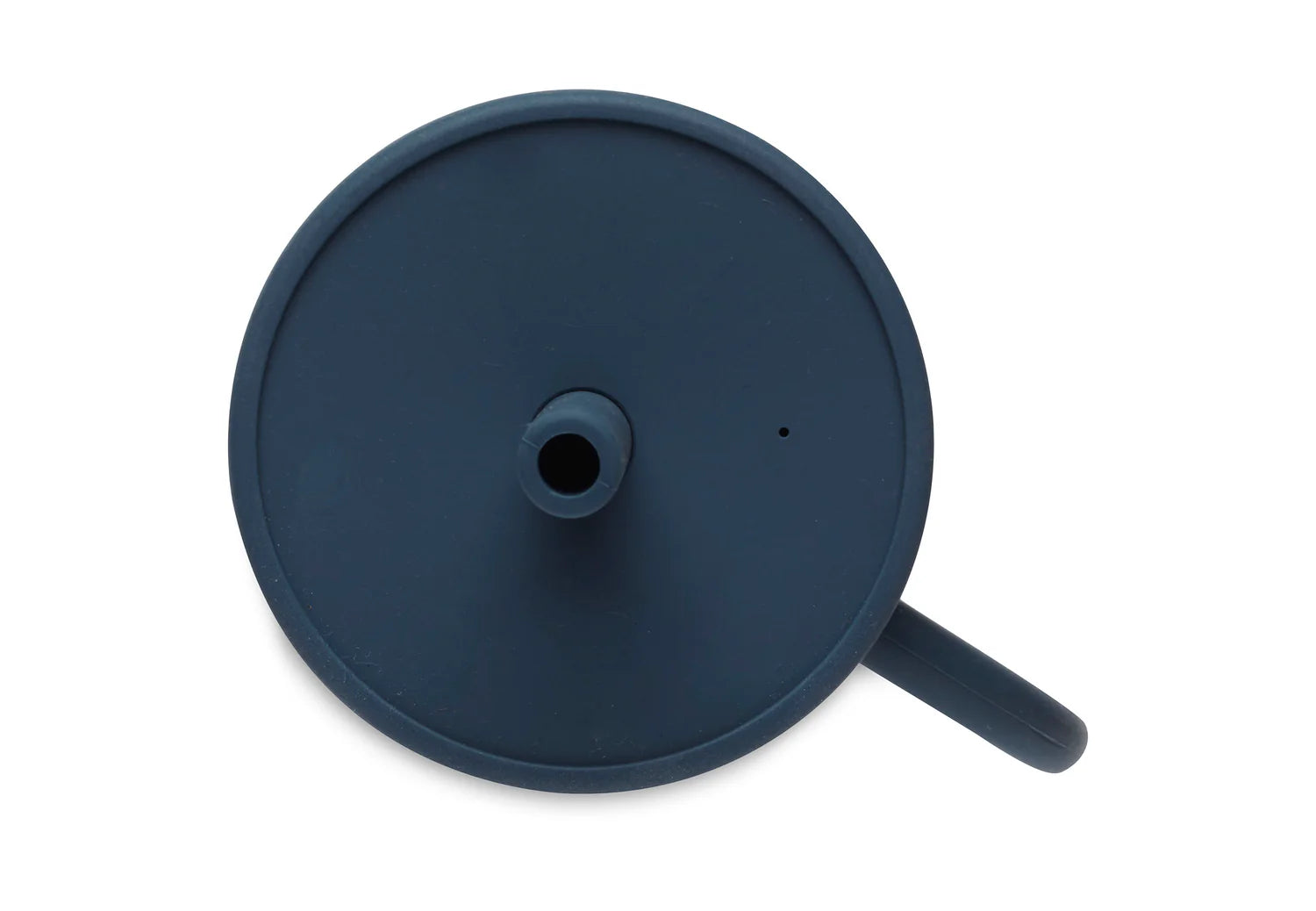 Silicone-Strohhalm-Becher – Blue Jeans | Babysicher, auslaufsicher | Unabhängiges Trinken