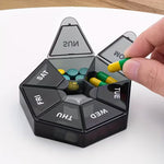 7-Day Pill Organizer Box â€“ Compact Weekly Medicine Case | Travel-Friendly & Easy to Use