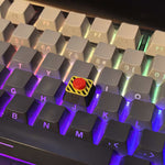 Nuklearer Startknopf-Keycap – 3D-gedruckte mechanische Taste | Gaming & Schreibtisch-Upgrade