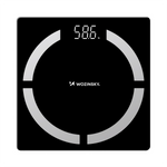 Wozinsky WIWL-30 Smarte Bluetooth-Badewannenskala – App-Synchronisation, Fortschrittsverfolgung | Schwarz