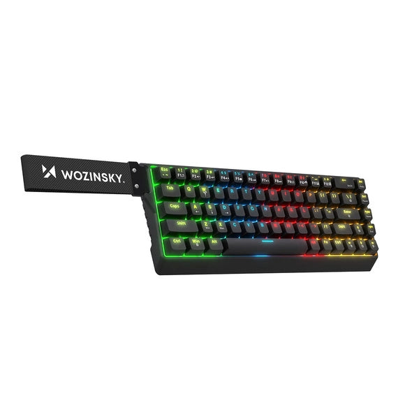 Wozinsky WKGP-1165 Mechanische Gaming-Tastatur – RGB-Hintergrundbeleuchtung | Präzise & Schnell | Schwarz