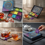 Bio-Kräutertee-Geschenkset – 27 Premium-Pyramidenbeutel in 9 natürlichen Geschmacksrichtungen | Bio-Mischungen