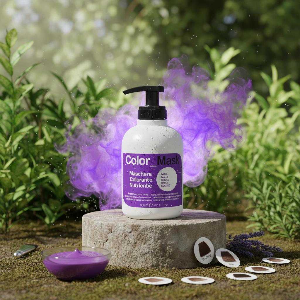 KayPro Farbmaske – Tönende Haarmaske 300 ml | Revitalisiert Farbe & pflegt | Kastanienbraun & Violett