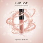 Inglot Me Like Volumizing Lip Gloss 4,8 ml – Vollere, Glattere Lippen | Natürlicher Glanz