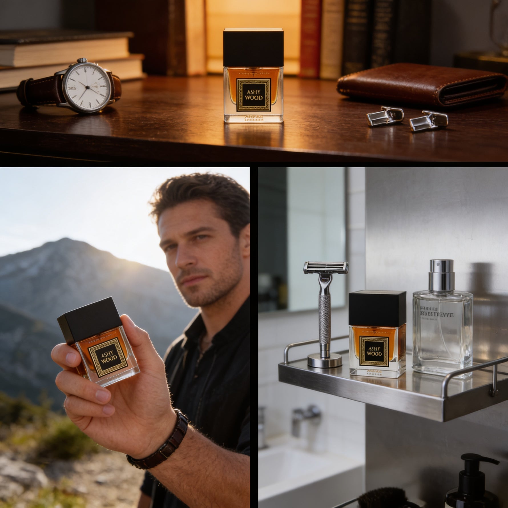 Anfar Ashy Wood Parfüm-Extrakt 100ml – intensiver holziger Duft für Männer