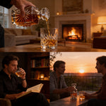 Whisky Set Melodia â€“ Premium Crystal Whiskey Glass Set | Luxury Gift for Men